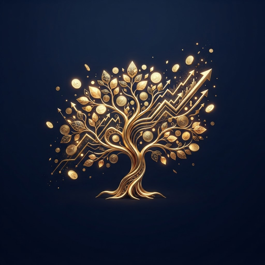 Golden Arbor Capital tree representing growing wealth